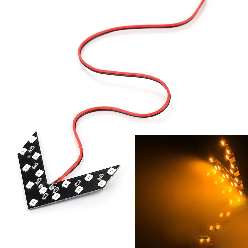 14 SMD светодиодный светильник с панелью стрелы для автомобиля 5 Вт задний 12 в