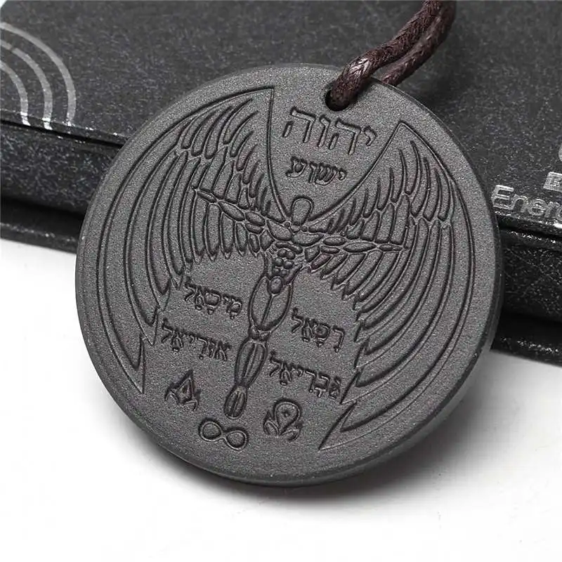 

Unisex Powerful Scalar Bio Energy Necklace Angel Pendant Magnetic Health Power Chain Quantum Necklace Professional Choker New