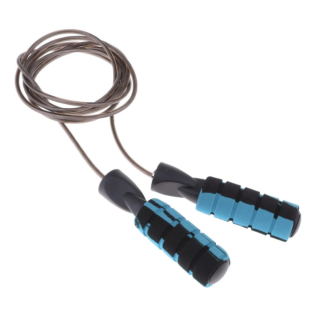 

Exercise Jump Rope Adjustable Skipping Rope Fitness Jump Bands for Fitness Skip Workout Speed Training Indoor Men & Women