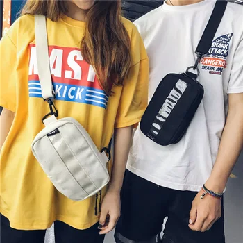 

Waist Bag Trend Literary Retro Chest Bag Personality Wild Shoulder Messenger Bags Women Man Harajuku Fanny Pack