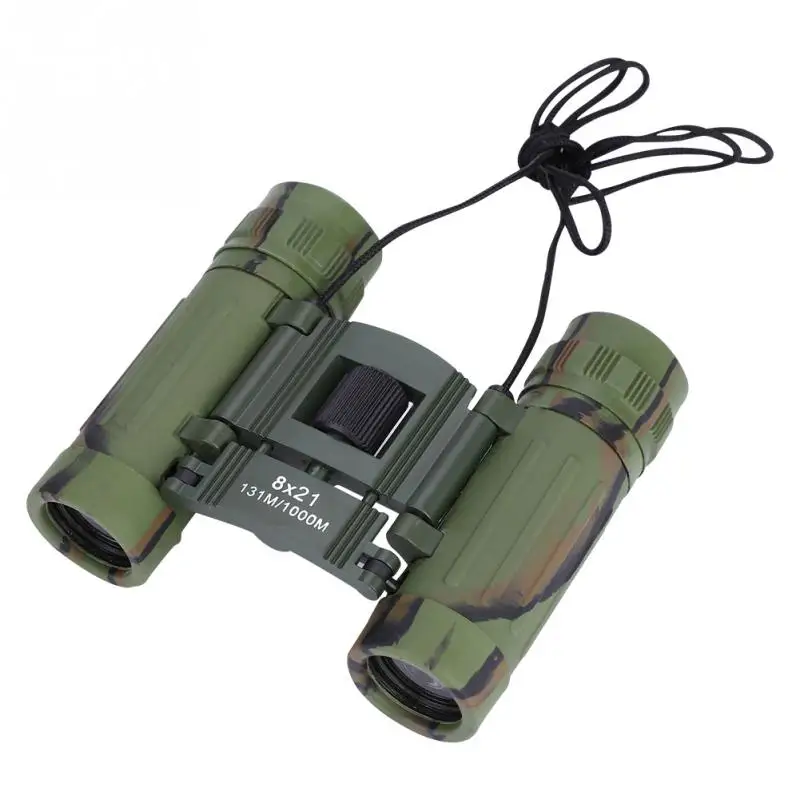 8x21 Zoom mini Folding Pocket Binoculars 8x Telescope portable