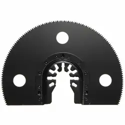 Оптовая цена 100 мм (3-9/10 ") полукруглый HCS сегмент режущие диски Осциллирующий Multi Tool Черный Высокое качество