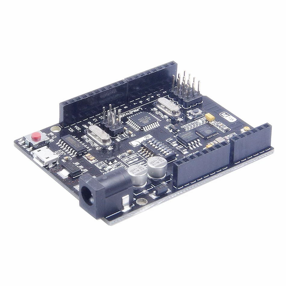 UNO + Wi Fi R3 ATmega328P ESP8266 32Мб оперативной памяти USB TTL CH340G совместимый для Arduino Uno NodeMCU WeMos