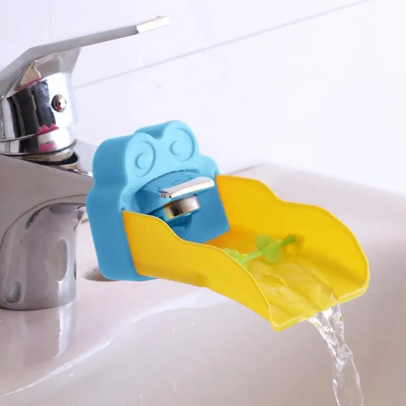 

Faucet Extender Durable Cartoon Kids Toddler Sink Baby Bathroom Faucet Extender Crab Washing Hands