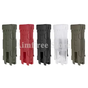 

Quick Access Shotgun Shell Magazine Carrier 10 Rounds 12GA 12 Gauge Ammo Shells Case Reload Magazine Pouches with MOLLE Clip