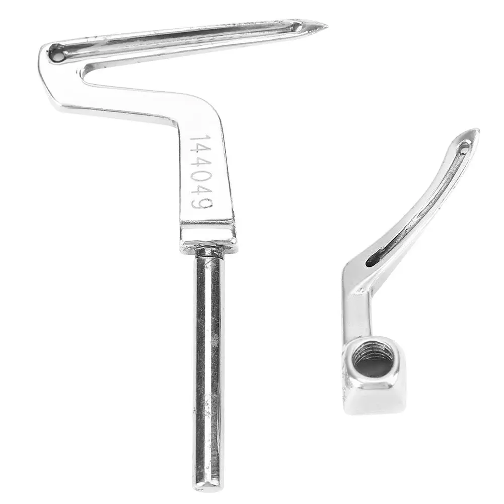

2Pcs/Set Overlock Sewing Machine Parts Alloy Upper Lower Overlock Looper