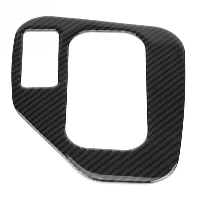

Carbon Fiber Material Car Gear Shift Knob Panel Cover Trim Frame for BMW 5 Series (E39) 1995-2003 LHD Sticker Car Styling