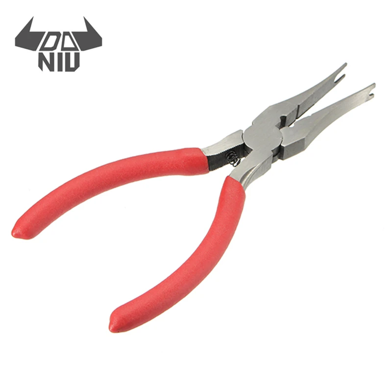 

DANIU 1Pcs 6 Inch Universal Ball Link Plier Repair Tool Kit Tool for Model Toys Red Handle Dismounting Ball Head Buckle