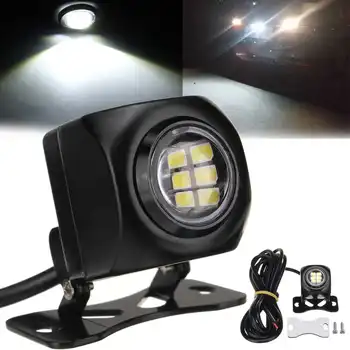 

LED Reversing Back Light Wide Angle Rear View Camera Reverse Backup Light 12V 24V Waterprf Universal For Car Bus Truck Trailer