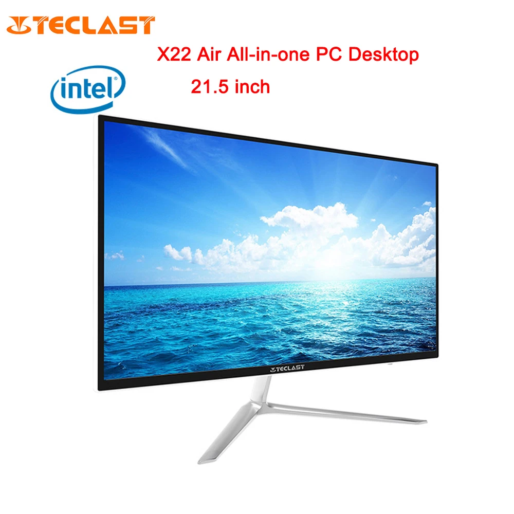 

Teclast X22 Air 21.5 inch All-in-one PC Desktop FHD LED Screen DOS Intel Celeron J3160 Quad Core 1.6GHz 4GB RAM 128GB SSD HDMI