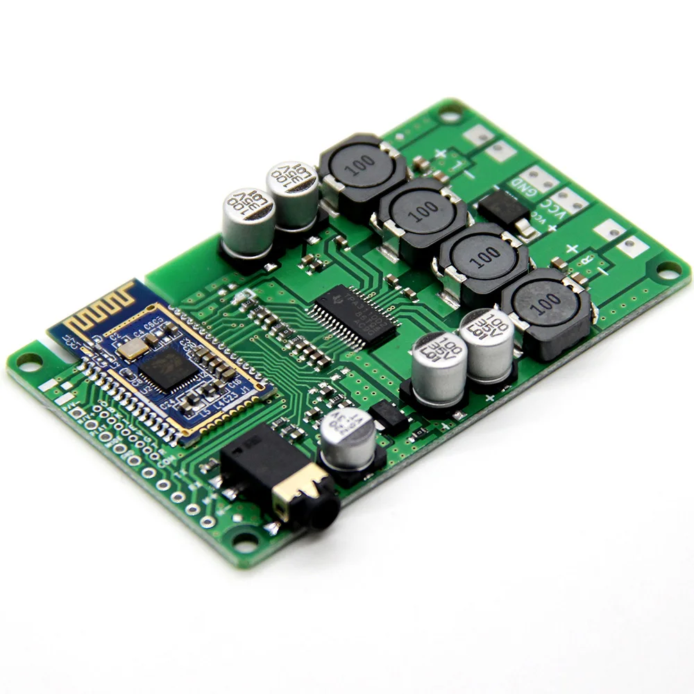 Беспроводная плата AIYIMA Bluetooth 5 0 2x15 Вт поддержка AUX последовательная команда