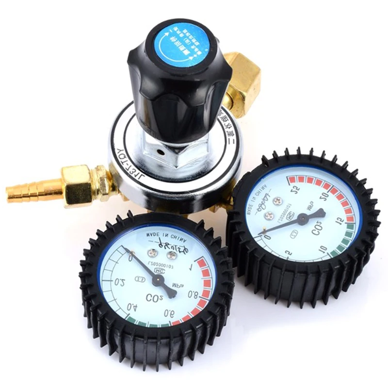 

1Pc Reliable Co2 Gas Reducing Valve Flow Meter For Mig Welding Beer Brew Cutting Pressure Reducing Regulators Valve