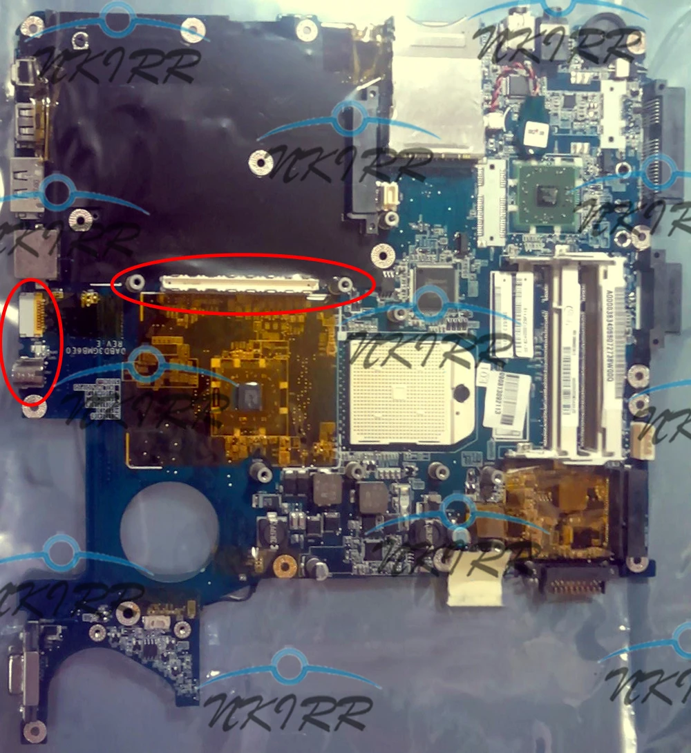 Promo  A000038050 A000038340 DABD3GMB6E0 REV:E without HDIM Non-Integrated MotherBoard for Toshiba Satelli