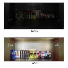 10 шт. Intelligent кабинет огни шкаф двери под кабинет свет Светодиодная Сенсорная лампа ночник кухня спальня