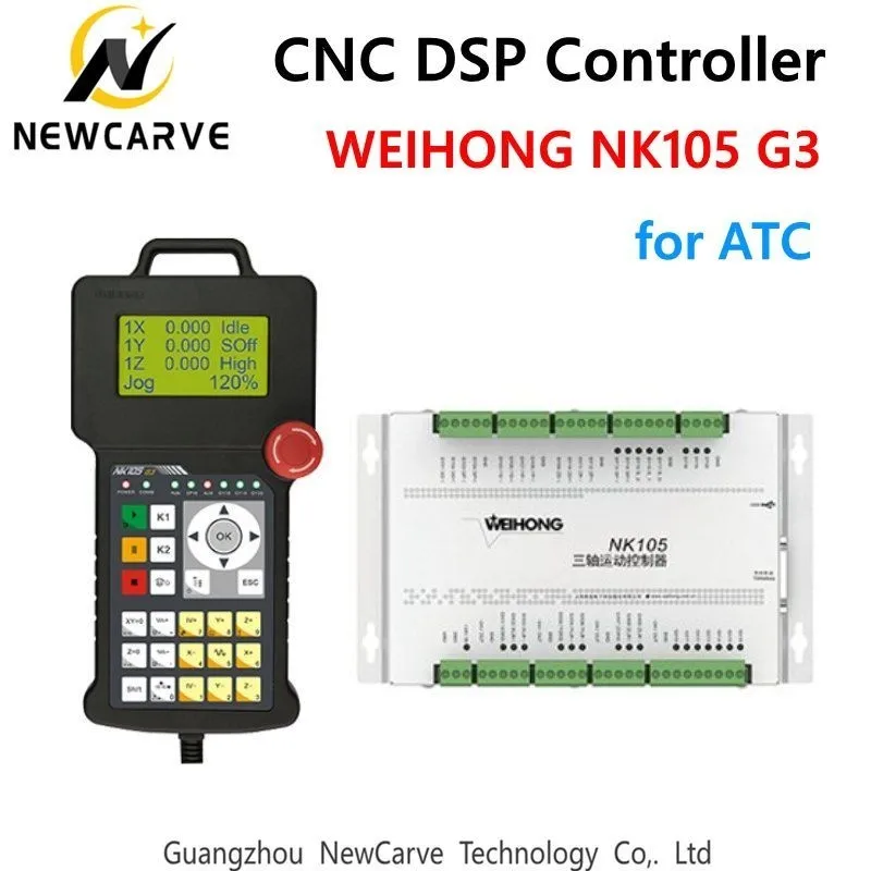 

Original Weihong NK105 G2 G3 DSP Controller 3 Axis NC Studio Motion Control System For CNC Router ATC Machine NEWCARVE