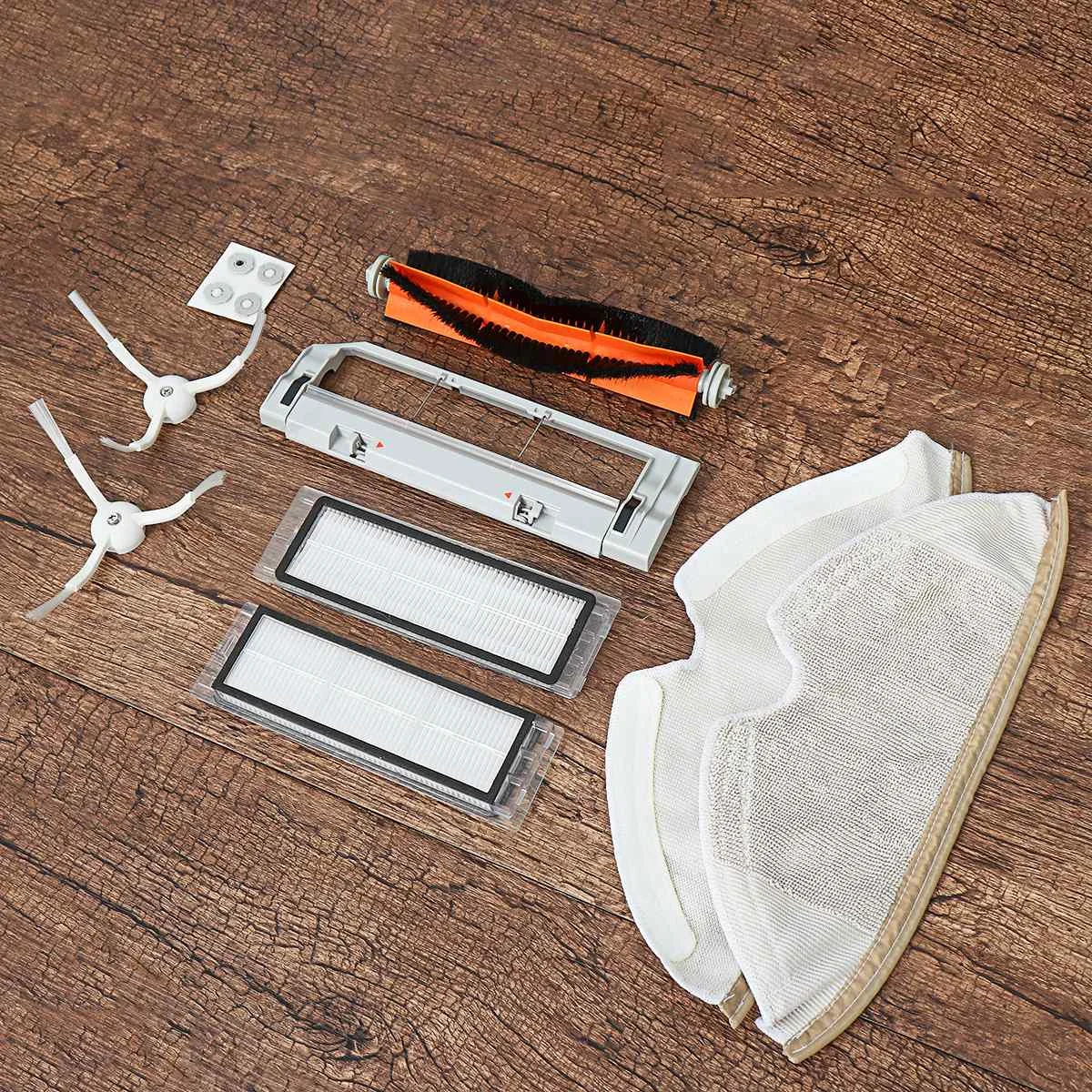 

Main Brush Hepa Filter Side Brushes Replacement for Xiaomi Mi Robot Roborock s50 s51 Roborock 2 Vacuum Cleaner Accessory Kit