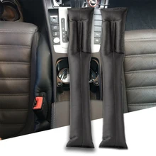 2 шт. из искусственной кожи подушки сиденья автомобиля Crevice Gap герметичная пробка Автомобильная подушка подушечка для сиденья для игры в гольф, Mk1 Универсальный аксессуары для интерьера