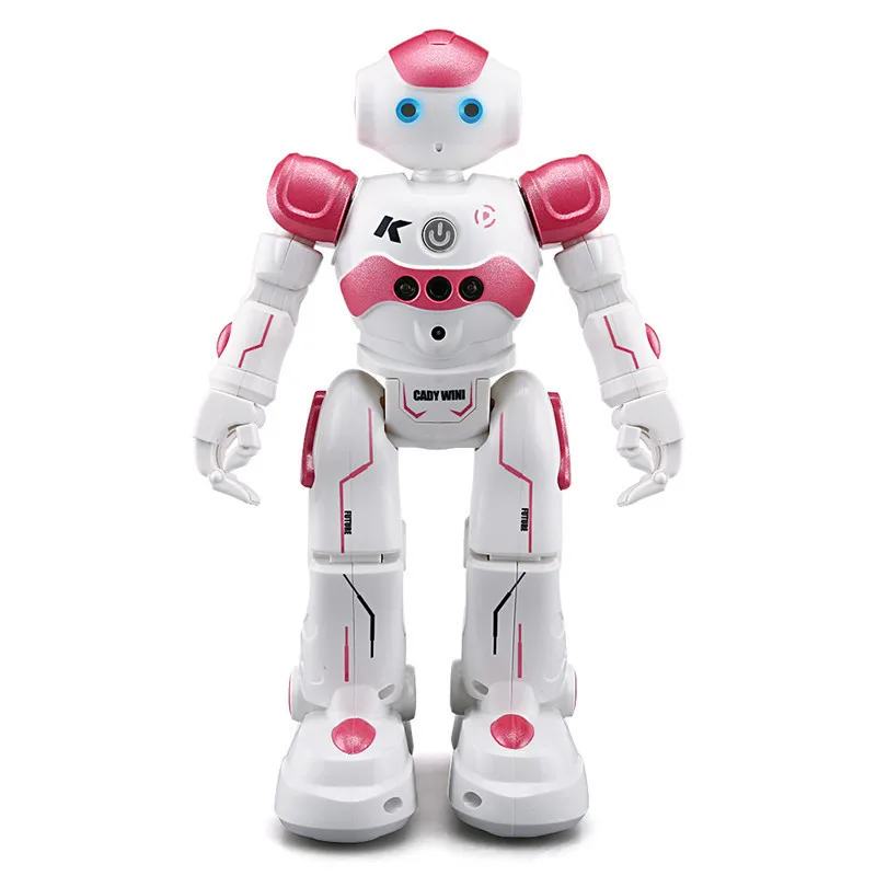 In Stock! JJR/C JJRC R2 USB Charging Dancing Gesture Control RC Robot Toy Blue Pink for Children Kids Birthday Gift Present