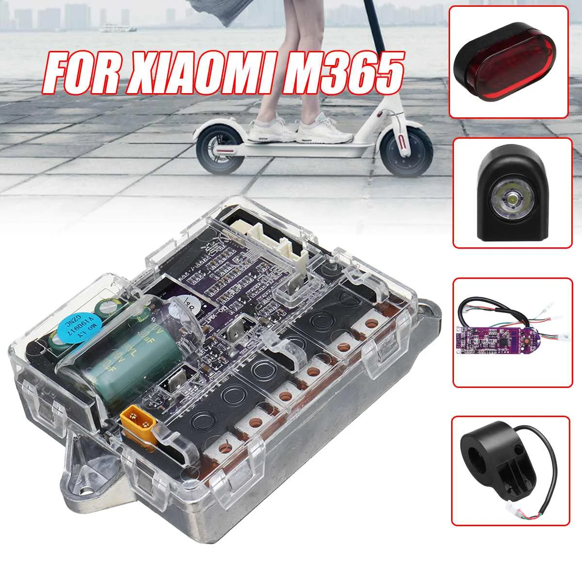 

Electric Scooter Skateboard Motherboard Controller For XIAOMI m365 Main Board ESC Circuit Board Head Lights Replacements