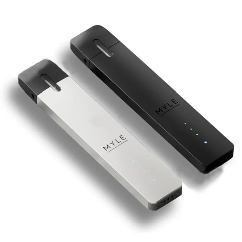 

10pcs/lots Myles pod Vape Electronic Cigarette Vaporizer 250mah Battery with pod System 0.9ml e Cigarette Kit cbd Vape Hookah