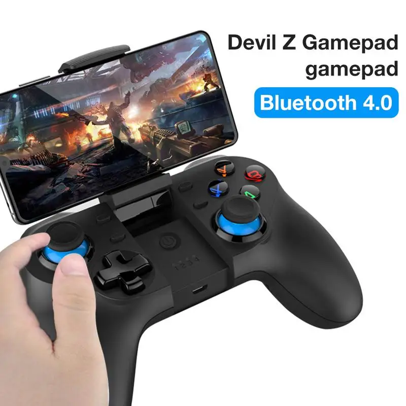 Беспроводной Bluetooth контроллер мобильный телефон прочный игры вспомогательный