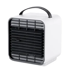 Зарядка через usb отрицательных ионов Портативный мини вентилятор охлаждения маленький водяной блок охладителя с вентиляторами вентилятор воздушный кондиционер охладитель воздуха