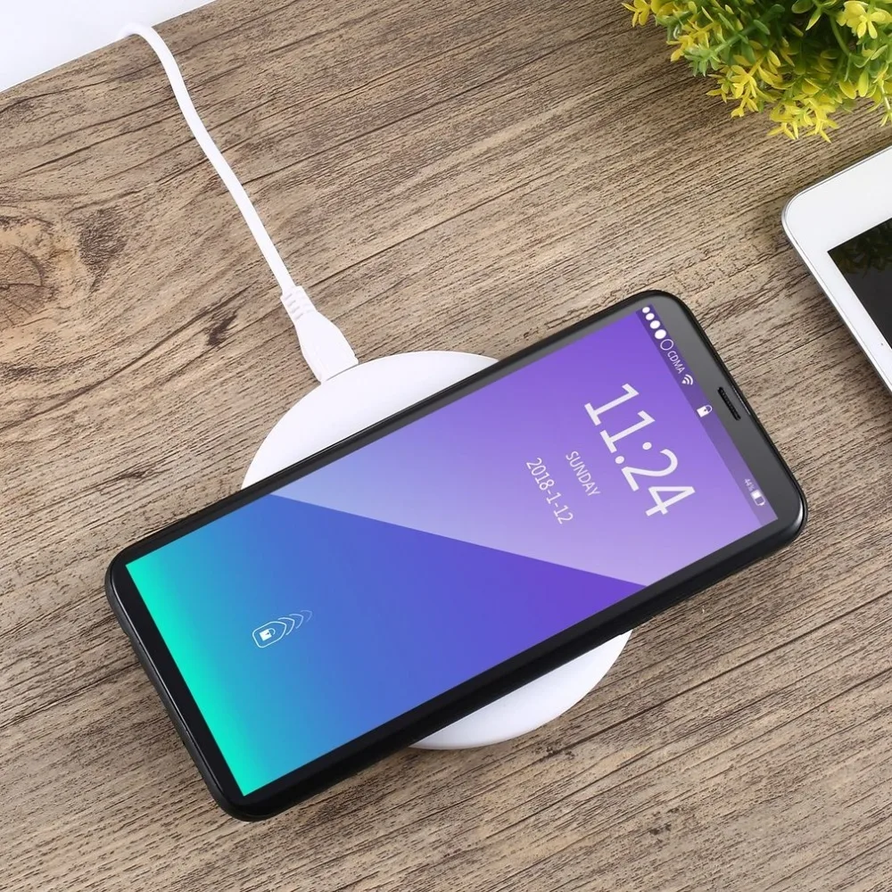 Mini Portable Wireless Charger For Samsung Galaxy S6 7 8 For IPhone 8 X