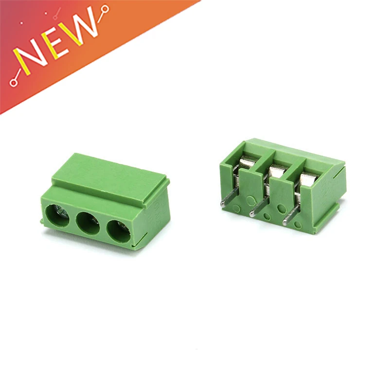 

10Pcs/Lot KF126-5.0-3p 5.0mm pitch Terminal Connectors PCB Terminal 3P 250V/8A