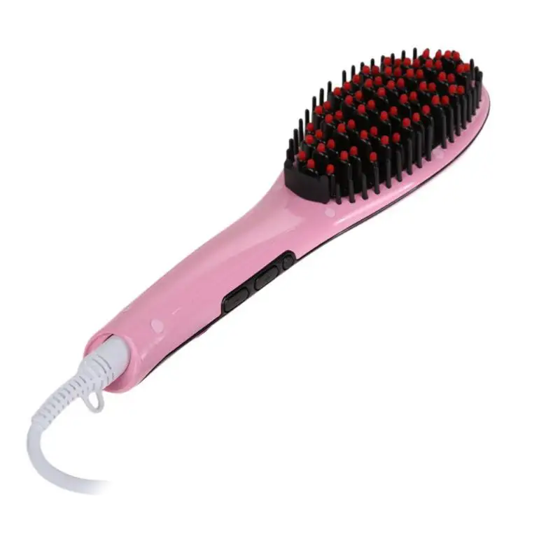 29W Hot Selling Hair Brush Fast Straightener Comb Electric LCD Display Straight Hair Comb Brush Irons Auto Straight Hair Combs 29W Hot Selling Hair Brush Fast Straightener Comb Electric LCD Display Straight Hair Comb Brush Irons Auto Straight Hair Combs