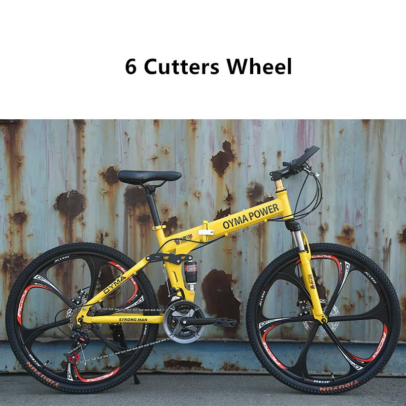 New Brand Mountain Bike Carbon Steel Frame 24/26 Inch Wheel Dual Disc Brake 24/27 Speed Bicycle Outdoor Downhill Mtb Bicicleta