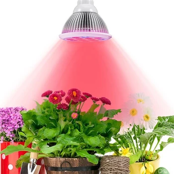 

2019 Full Spectrum Plant Grow Led Light Bulbs Lamp Lighting for Seeds Hydro Flower Greenhouse Veg Indoor Garden Hydroponics E27