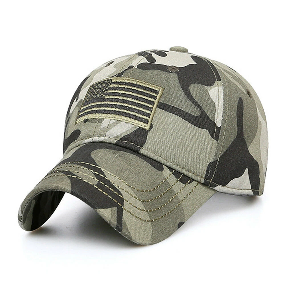 Gorra béisbol informal para hombre, gorro de camuflaje militar del ejército, camionero de EE. UU., gorra de camuflaje para exteriores, color negro y verde|Gorras béisbol| - AliExpress