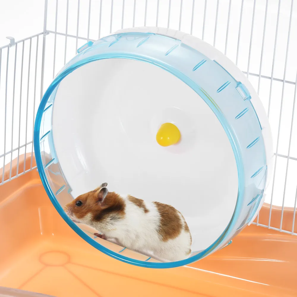 

DADYPET 8.3inch Rat Wheel Hamster Mice Gerbil Rat Exercise Wheel Silent Spinner PP Run Disc Small Animal Pet Toy Rat Run Disc