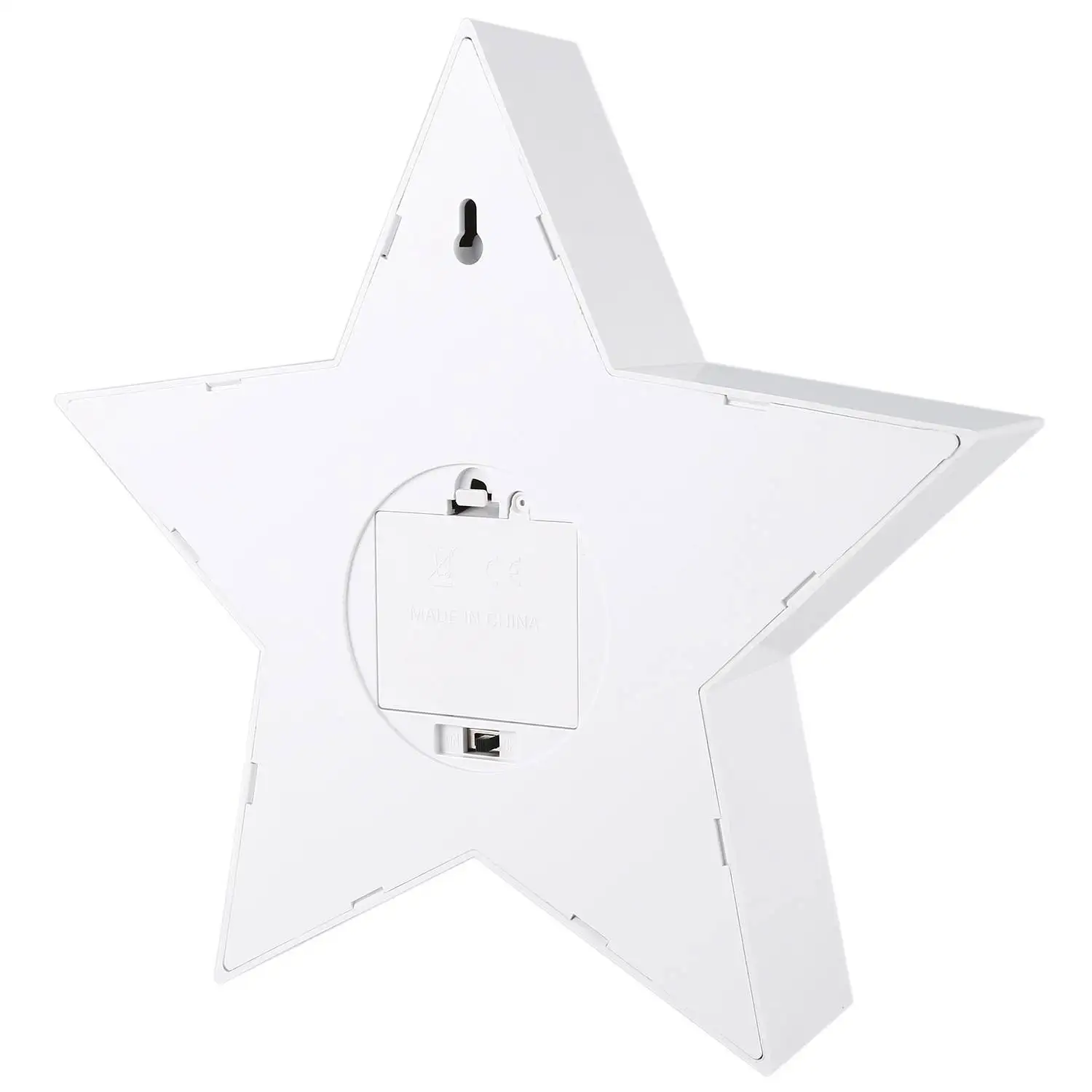  WSFS Hot New 3D Creative Stars Cute Night Light Led Decor Lamp Novelty Mirror For Kids Baby Good Gi - 32958780855