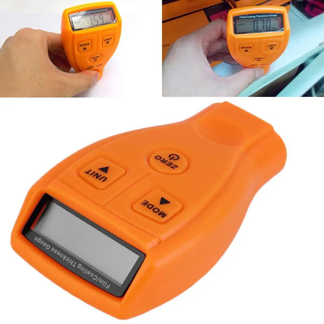 Physikalische Messgeräte Film/beschichtung Dicke Che Breite Messen Meter Tragbare Mini Digital Ultraschall 10 ~ 95% Rh Farbe Eisen 0 ~ 40c 50mm