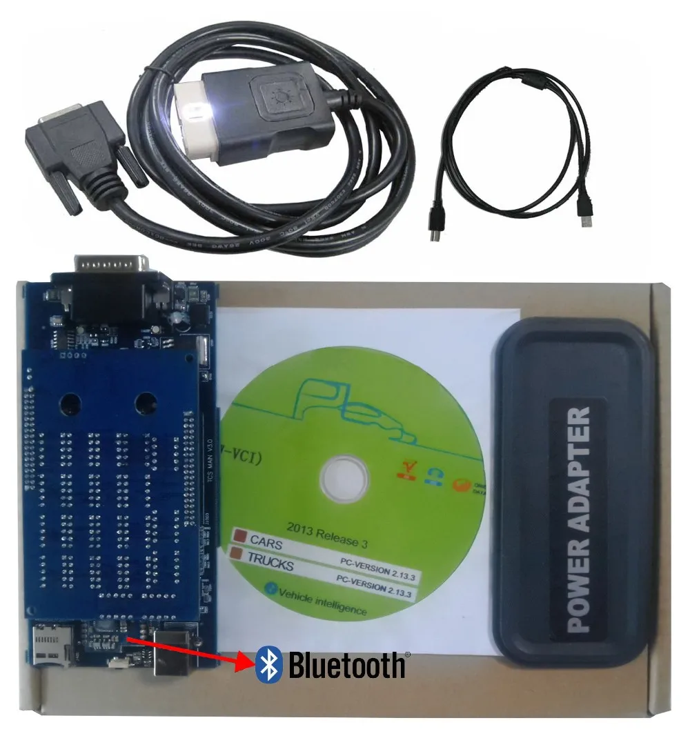 С bluetooth! Тестирование со всей ответственностью перед отправкой R3 в подарок TCS сканер VD TCS CDP pro светодиодный сканер