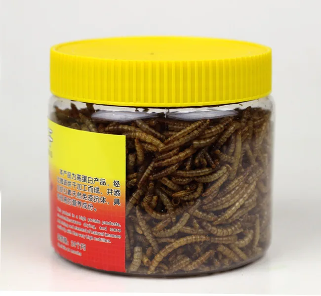75 г Сушеные Mealworms для аквариумных рыб корма рептилия, черепаха хомяк дикая птица корм для домашних животных