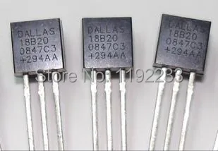 10 шт./лот оригинальные электронные компоненты датчик DS18B20 TO-92 IC чип