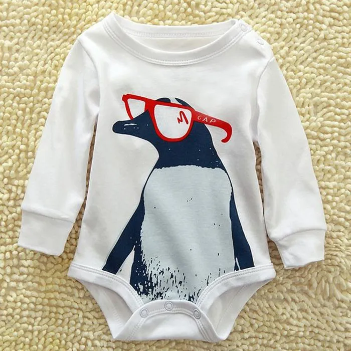 6 M ~ 24 M Новый 2019 бренд Качественный 100% хлопок Ropa Bebe для новорожденных для маленьких мальчиков Костюмы одежда комбинезон Creeper боди с длинным