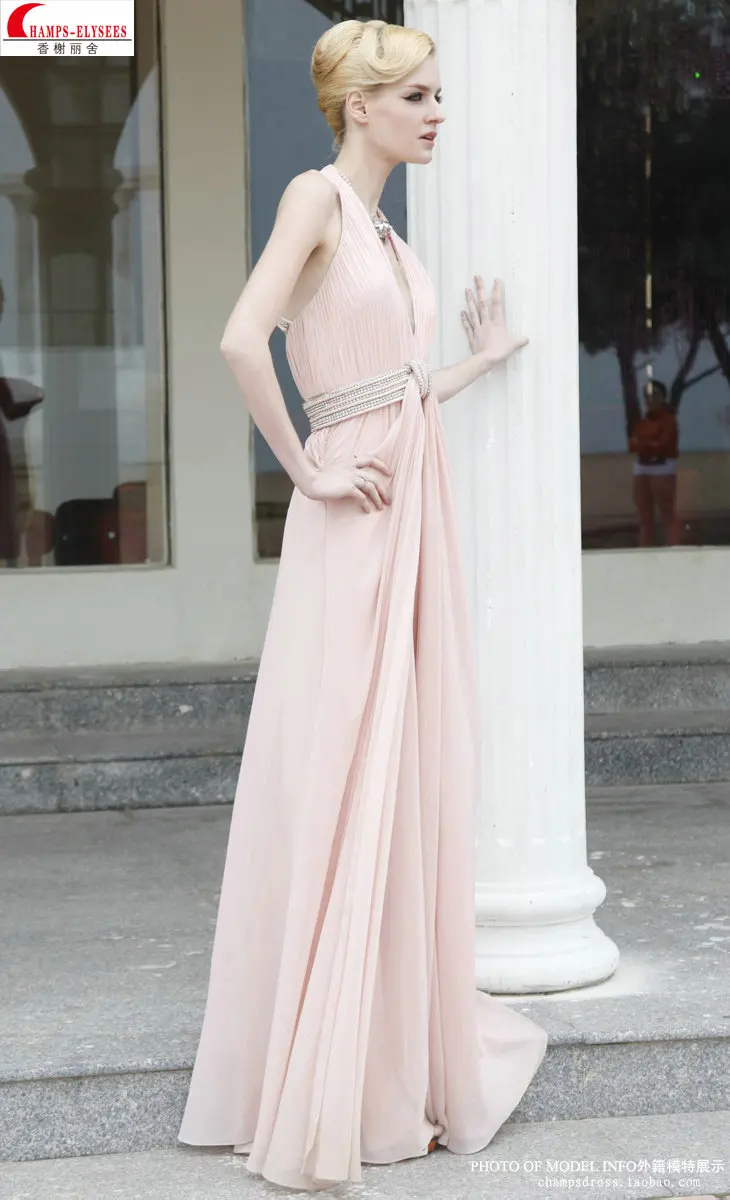 Модное розовое vestido de formatura Формальное сексуальное вечернее платье с открытой спиной праздничные Выпускные платья размера плюс