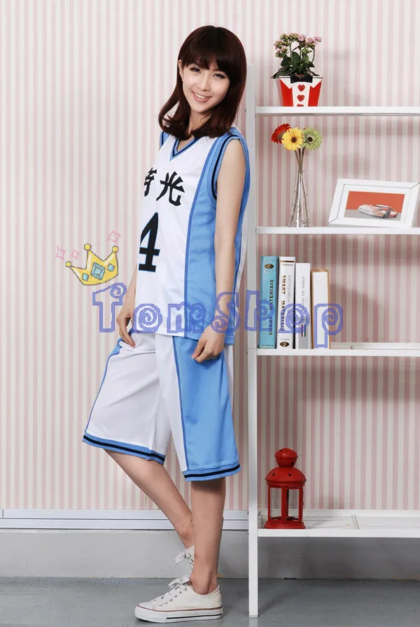 KUROKO'S BASKETBALL Kuroko no Basuke Teiko School PG#4 Akashi Seijuro Баскетбол Джерси аниме шоу Хэллоуин Косплей Костюм