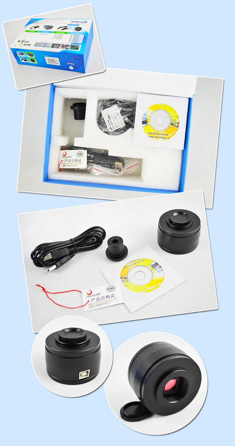1,3 мегапикселей Профессиональный цифровой электронный окуляр для микроскопа HD камера USB CCD цифровая микроскопическая камера