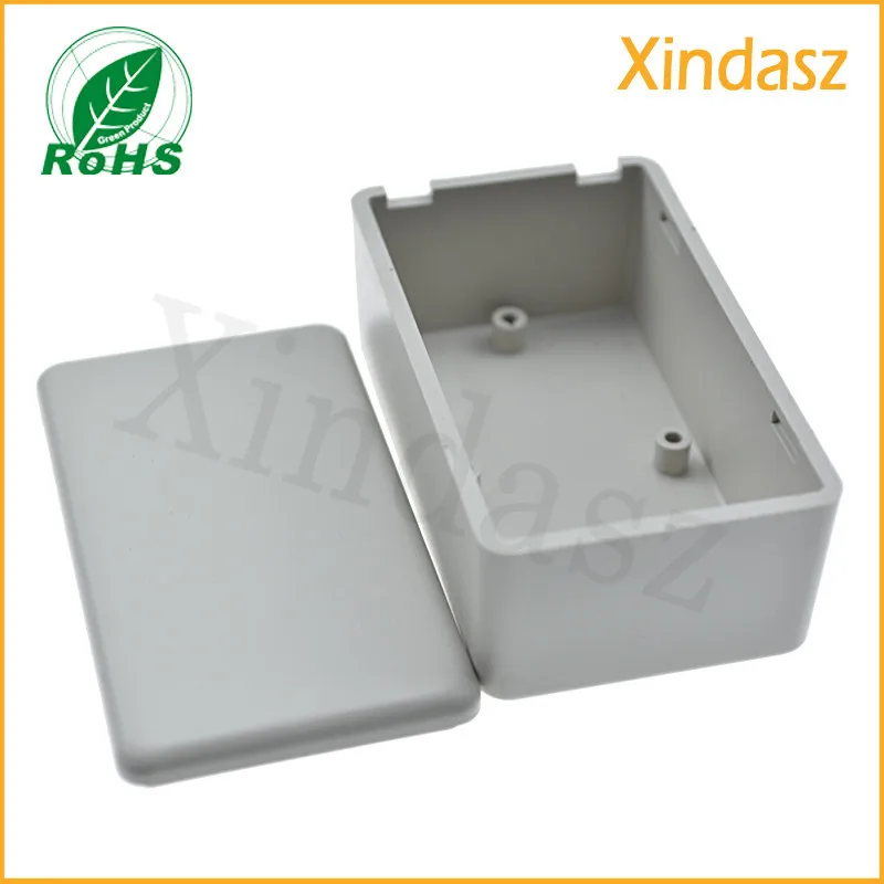 Light grey plastic abs project box cases plastic enclosure for electronic (2)