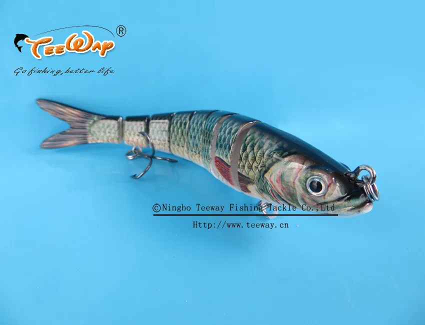 2 шт./лот продукт Рыбалка приманки 8 Сегмент Swimbait Жесткий приманки медленно 30 г 14 см рыболовный крючок снасти FL8-C05