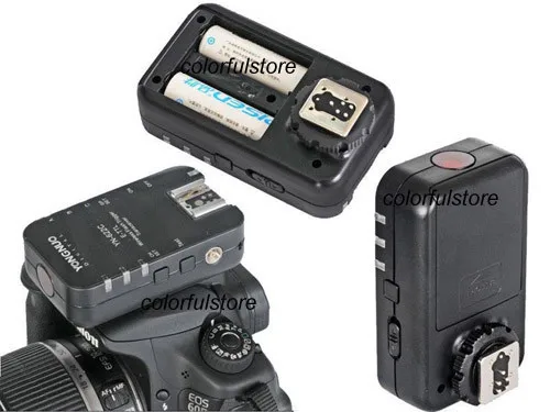 2 шт. трансивер YN YN-622C YN622C Беспроводной ttl вспышка триггера для Canon 1D 1DS 5D Mark II III 50D 40D 30D 650D 600D 500D 450D 7D