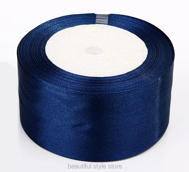 Горячая декоративные аксессуары 22 м, 2 ''DIY атласная лента подарочная упаковка свадебные украшения Сухие ремесла одного лица Атлас