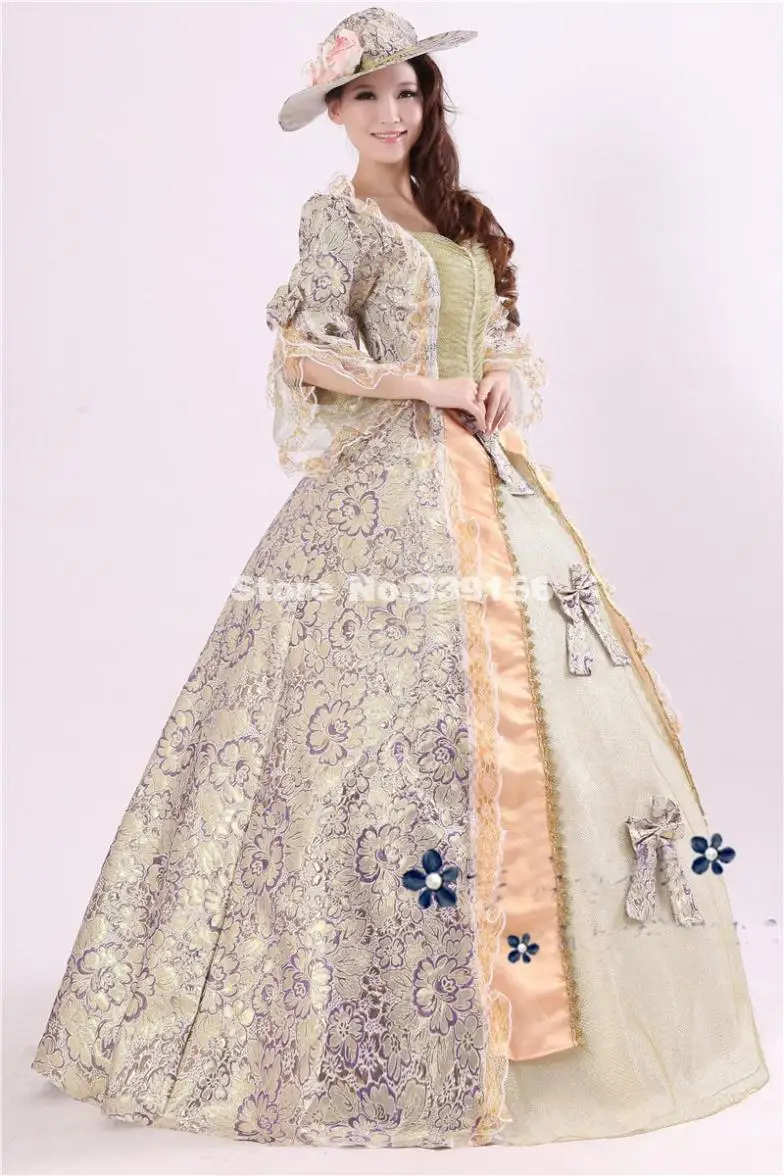 Индивидуальный заказ Элегантный Королевский дворец Марии Антуанетты Civil War Средневековый Ренессанс платье викторианский бальное платье для женщин