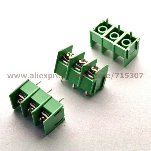 PHISCALE 5 шт PCB клеммные блоки 7,62 мм 9pin 300V 20A