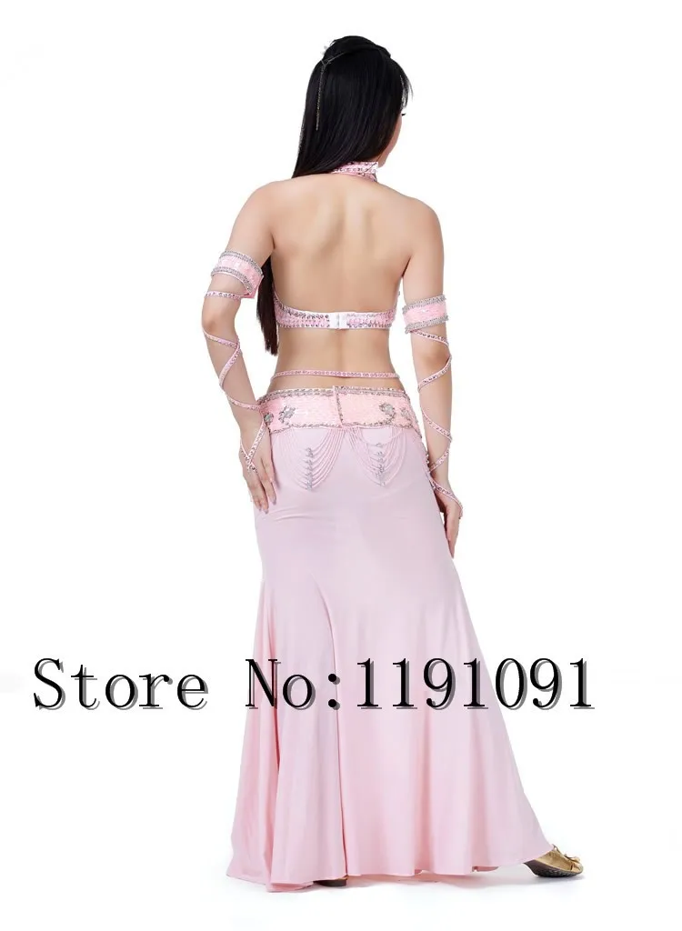 Одежда для индийского беллиданса, 3 компл. Размера S / M / L, 10 цветов 700#