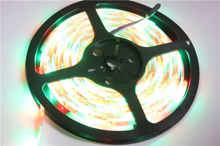 DC12V 5 метров 300*3528 SMD Водонепроницаемый светодио дный RGB полосы света + пульта дистанционного управления